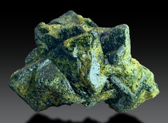Green Epidote Specimen Lot from Pakistan – 7 Mineral Specimens