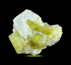 Green Tourmaline on Matrix Specimen from Afghanistan