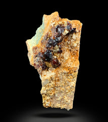 Almandine Garnet Cluster on Matrix from Skardu, Pakistan