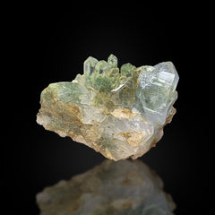 Chlorite Quartz Cluster on Matrix from Baluchistan, Pakistan