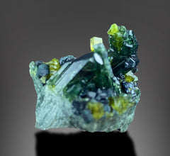 Garnet Vesuvianite Epidote Calcite Ruby Brucite Fluorite Mixed Mineral Lot – 7 Pieces