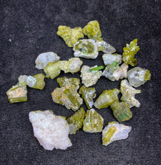 Green Tourmaline Crystals on Matrix from Afghanistan | 26 g