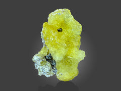 Yellow Brucite Crystals on Matrix from Baluchistan, Pakistan – 126 g | 9 Pieces
