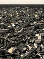 Black Tourmaline Rough Specimen Lot from Skardu, Pakistan – 1,035 g
