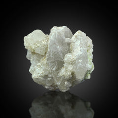 Green Tourmaline Cluster on Matrix from Afghanistan