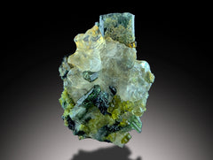 Epidote with Vesuvianite Specimens from Pakistan – Crystal Mineral Lot