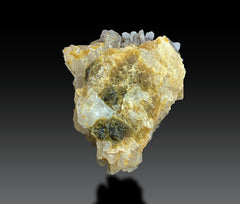 Lustrous Laser Quartz Crystal Cluster Lot – 7 Pieces