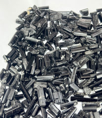 Black Tourmaline Crystals from Pakistan – 351 g Mineral Lot