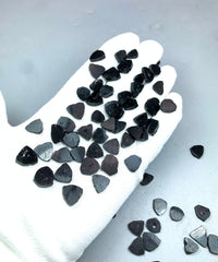 Black Tourmaline Slice Polished Stone from Afghanistan