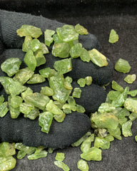 Peridot Faceting Rough from Mansehra, Pakistan