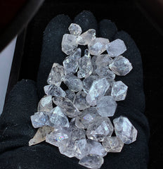Diamond Quartz Crystals from Pakistan – 107 g Mineral Lot