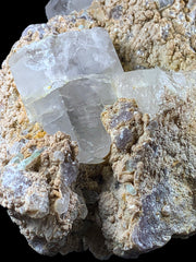 Aquamarine Cluster on Matrix Specimen from Afghanistan – 1,182 g