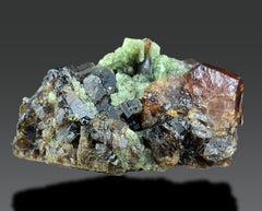 Spessartine Garnet Crystal on Matrix Specimen Lot from Pakistan – 7 Pieces