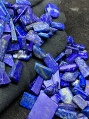 Drilled Polished Lapis Lazuli from Afghanistan – 197 g Jewelry & Keychain Lot
