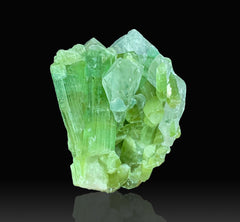Green Tourmaline with Quartz Specimen Lot from Pakistan – 41 g | Lot of 11