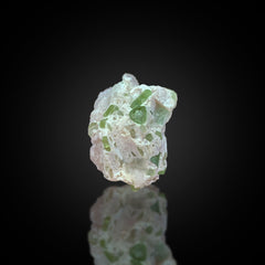 Green Tourmaline on Matrix Specimen from Afghanistan