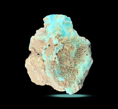 Natural Blue Aragonite Specimen from Baluchistan, Pakistan