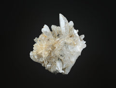 Clear Quartz Crystals Cluster on Matrix from Pakistan