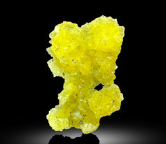 Yellow Brucite Crystals Lot from Baluchistan, Pakistan – 128 g | Lot of 7