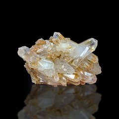 Iron Oxide Quartz Cluster on Matrix from Pakistan