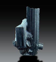 Black Tourmaline Specimen Lot from Pakistan – 17 Pieces