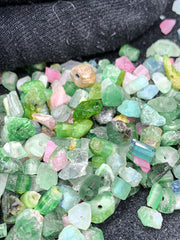 Multi Color Tourmaline Rough from Afghanistan