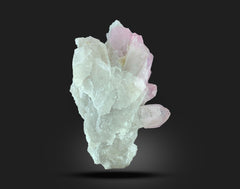 Rose Quartz Specimens on Mica Matrix with Quartz from Afghanistan – 647 g | 6 Pieces