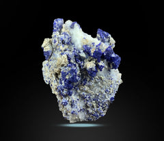 Lazurite Crystals on Matrix from Afghanistan