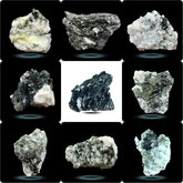 Epidote Specimen Lot from Pakistan – 352 g | 9 Pieces