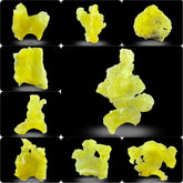 Yellow Brucite Crystals from Baluchistan, Pakistan