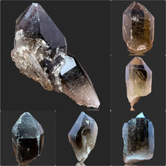 Smoky Quartz Crystal Lot from Pakistan