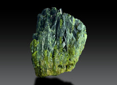 Green Epidote Specimen Lot from Pakistan – 7 Mineral Specimens