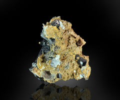 Schorl Tourmaline Cluster on Matrix from Skardu, Pakistan