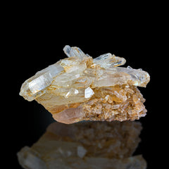 Iron Oxide Quartz Cluster on Matrix from Pakistan
