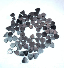 Black Tourmaline Slice Polished Stone from Afghanistan