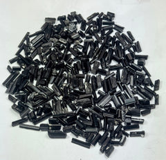 Black Tourmaline Crystals from Afghanistan – 260 g Mineral Lot