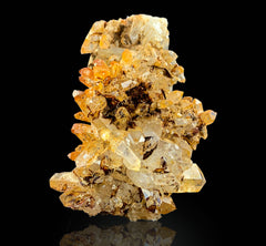 Iron Coated Quartz Crystals Lot from Pakistan – 317 g | Lot of 7