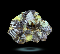 Vesuvianite, Epidote, Andradite Garnet and Biotite Mica Combination from Pakistan