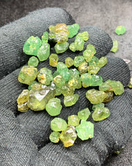 Peridot Rough, Faceting Grade from Mansehra, Pakistan