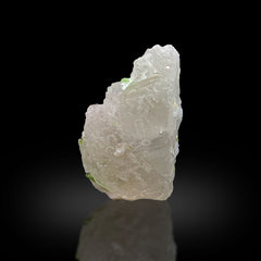 Green Tourmaline on Quartz Matrix Afghanistan