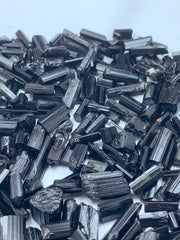 Black Tourmaline Crystals from Pakistan – 223 g Mineral Lot