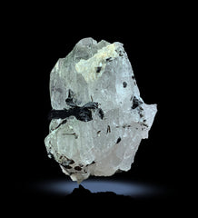 Quartz Crystals with Black Tourmaline from Pakistan – 416 g | 7 Pieces