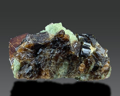 Spessartine Garnet Crystal on Matrix Specimen Lot from Pakistan – 7 Pieces