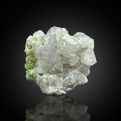 Green Tourmaline Cluster on Matrix from Afghanistan