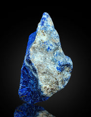 Lapis Lazuli Rough and Clear Quartz Cluster
