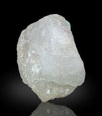 Morganite with Green Tourmaline from Afghanistan