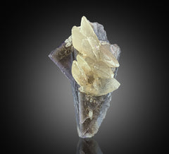 Natural Fluorite with Calcite Specimen from Baluchistan, Pakistan