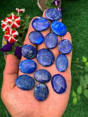 Lapis Lazuli Cabs from Afghanistan – 7 g Blue Cabochon Lot