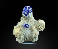 Lazurite Crystals on Matrix from Afghanistan