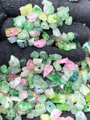 Multi Color Tourmaline Rough from Afghanistan